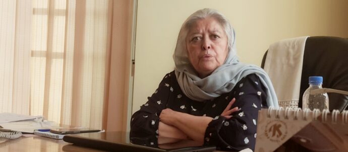 kabul, attivista per i diritti delle donne