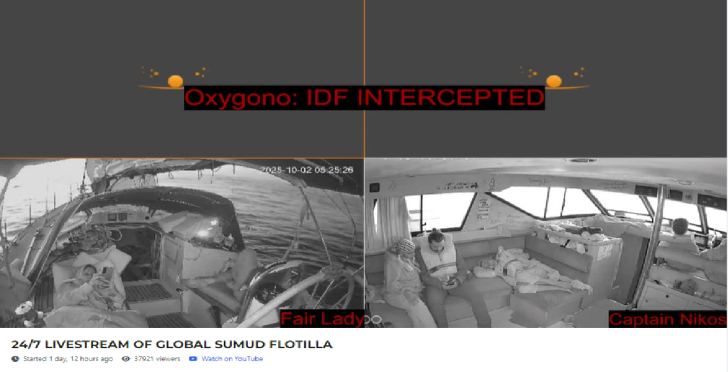 Global Sumud Flotilla, la diretta